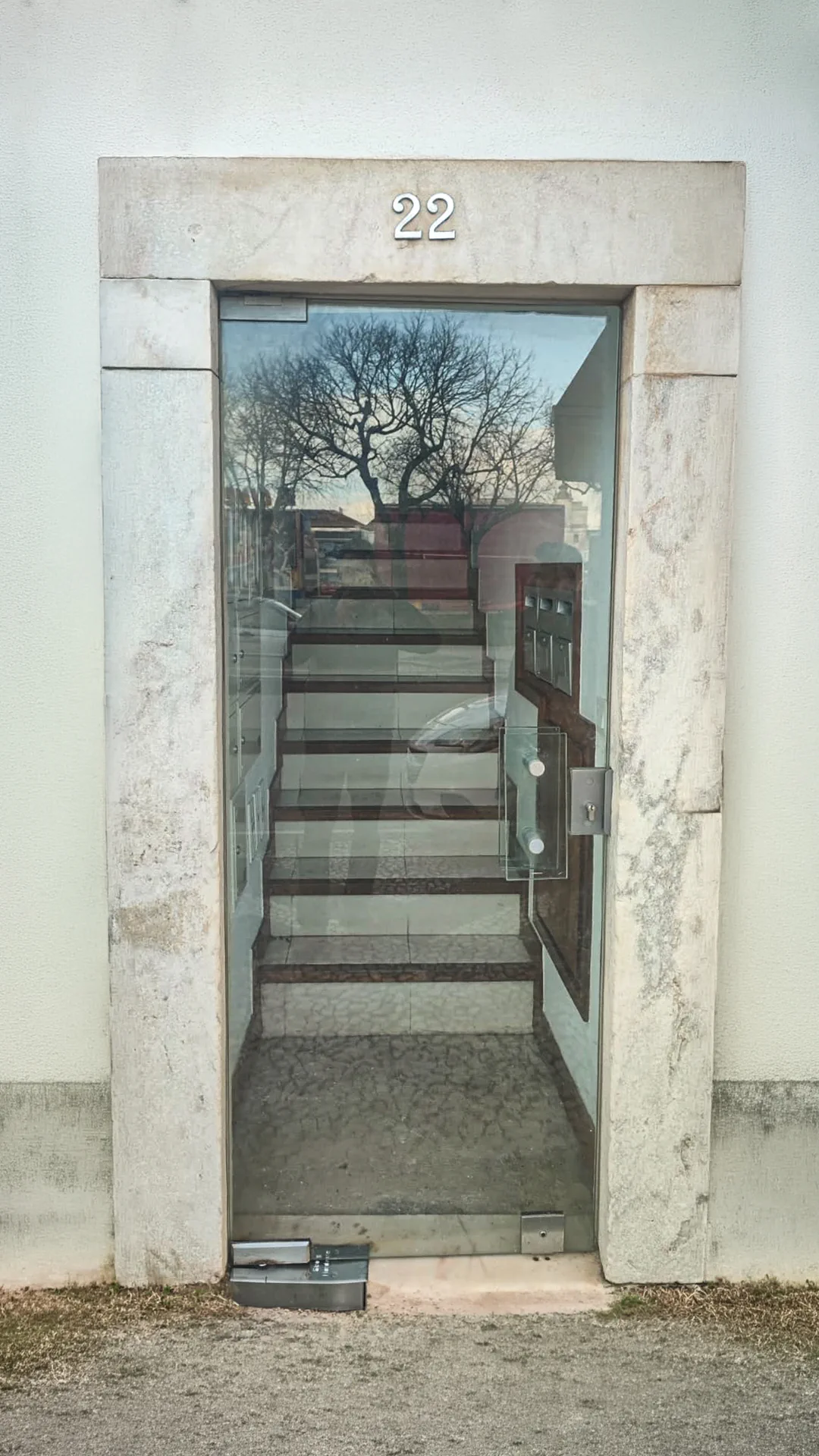 Porta em alumínio e vidro — Infinite Glassworks