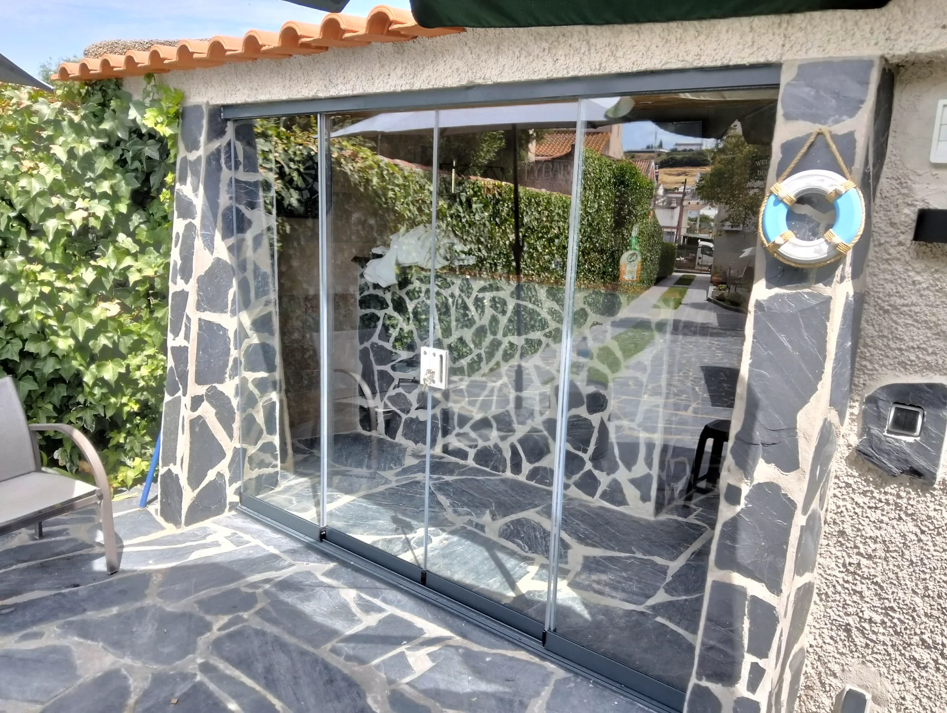 cortinas de vidro